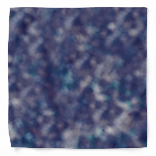 Blue Purple Trendy Unique Cool Chic Bandana