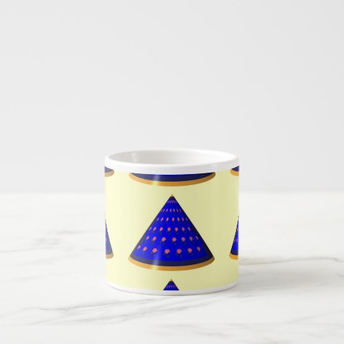 Blue Pyramid Espresso Cup