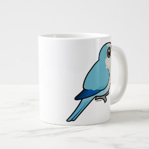 Blue Quaker Large Coffee Mug