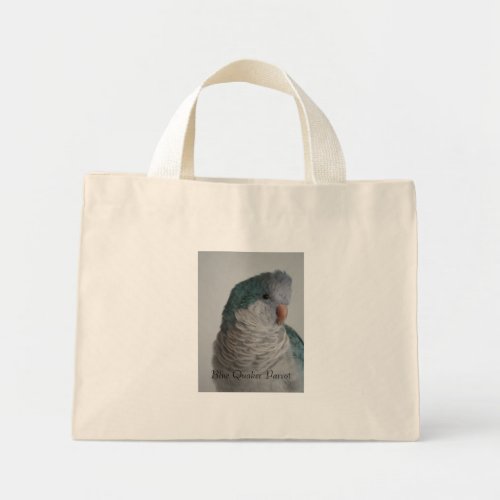 Blue Quaker Parrot bag