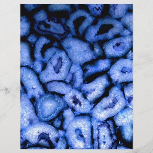 Blue Quartz Agate Geodes (Front)
