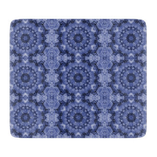 Blue Quilt Cutting Board