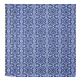 Blue Quilt Duvet Cover