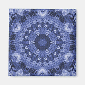 blue quilt magnet