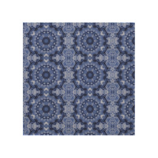 Blue Quilt Wood Wall Art