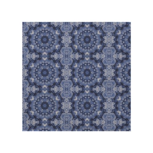 Blue Quilt Wood Wall Art