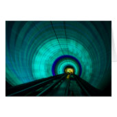 Blue railroad tunnel, Singapore (Front Horizontal)