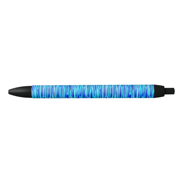 Blue Rain Drops Abstract  Pen (Front)