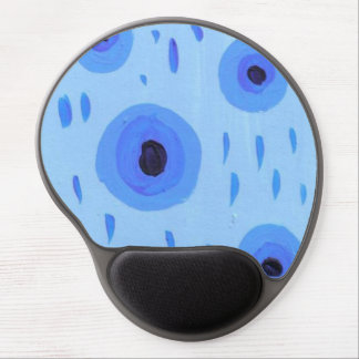 blue rain gel mouse pad