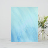 Blue Rain Storm Water Watercolor Paint (Standing Front)