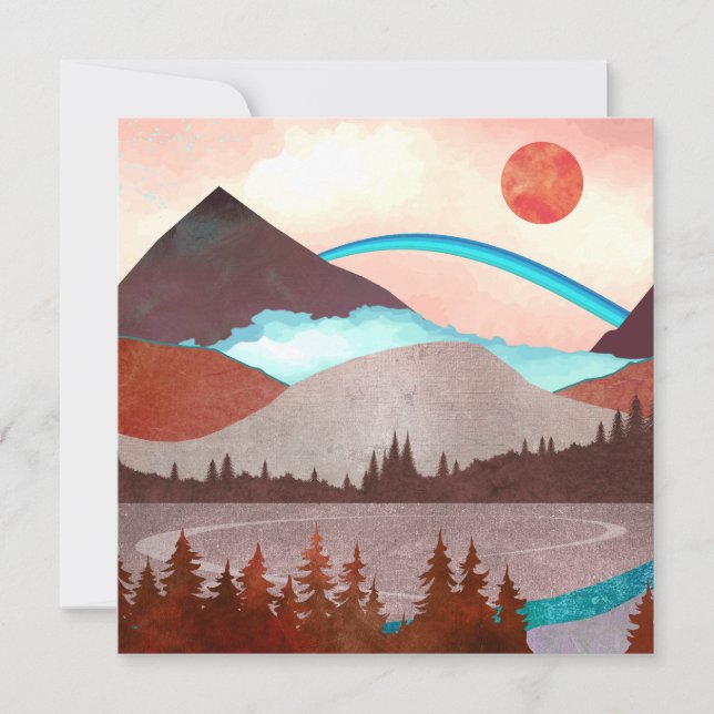 Blue Rainbow Landscape (Front)