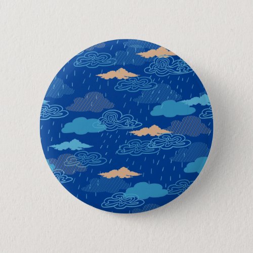 Blue Rainy Day Button