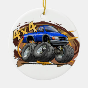 Blue Ranger Ceramic Ornament