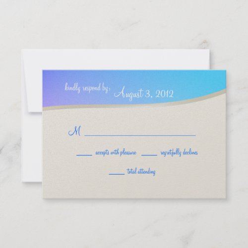 Blue Raspberry Candy Bat Mitzvah RSVP Custom Invite