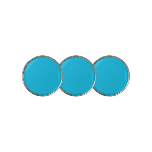 Blue raspberry solid color  golf ball marker