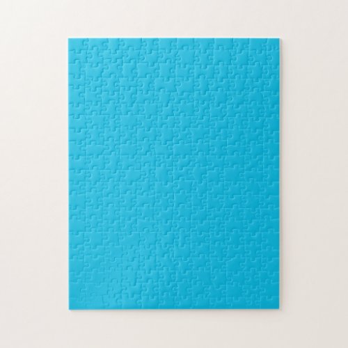Blue raspberry solid color  jigsaw puzzle