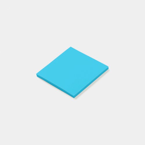 Blue raspberry solid color  post_it notes
