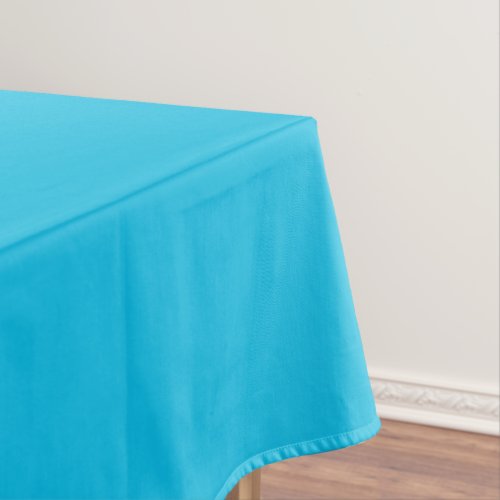Blue raspberry solid color  tablecloth