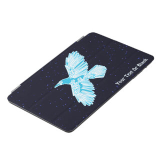 Blue Raven On Stars iPad Mini Cover