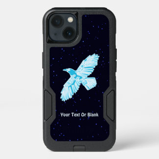 Blue Raven On Stars iPhone 13 Case