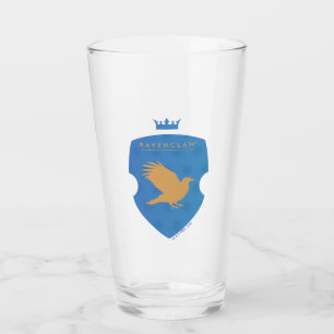 Blue RAVENCLAW™ Crowned Crest Glass