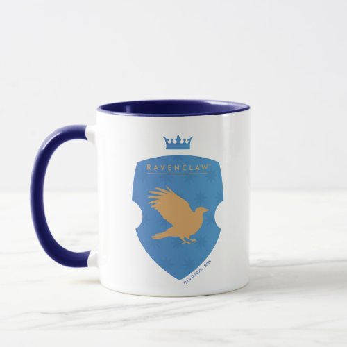 Blue RAVENCLAW Crowned Crest Mug