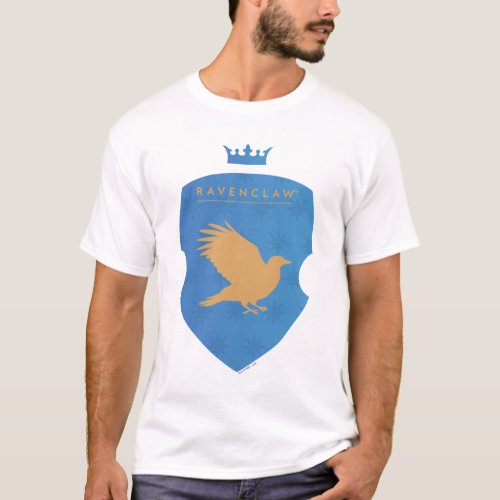 Blue RAVENCLAW Crowned Crest T_Shirt