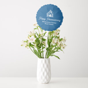 Blue Real Estate Company Custom Realtor Balloon
