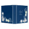 Blue Recipe Book Binder