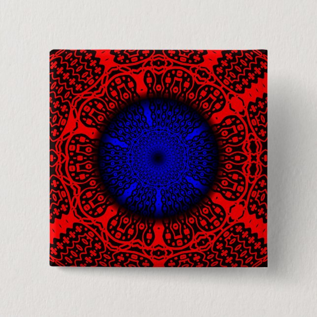 blue, red button (Front)