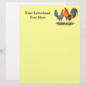 Blue Red Gamefowl (Front/Back)
