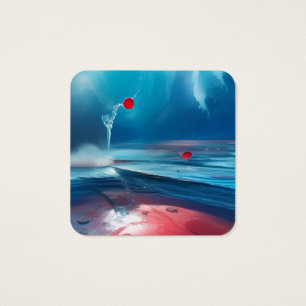 Blue red sea
