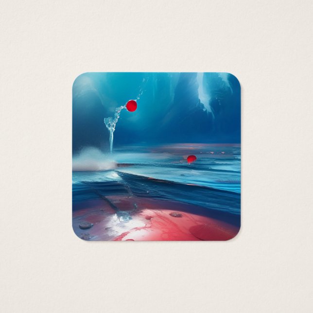 Blue red sea (Back)