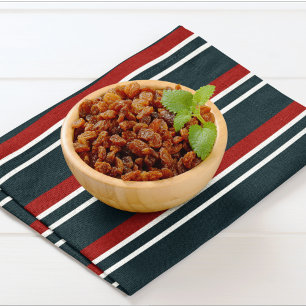 Blue Red uniform Stripes Cloth Placemat