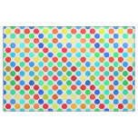 Green and Yellow Boho Chic Decorative Pattern Fabric | Zazzle