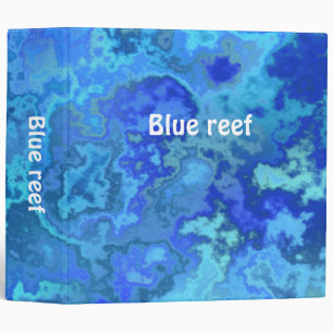 blue reef binder