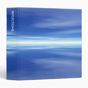 Blue Reflections (1.5in) Binder
