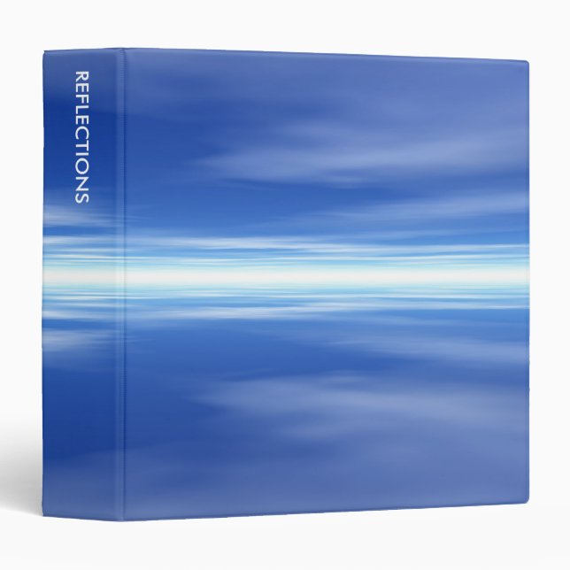 Blue Reflections (1.5in) Binder (Front/Spine)