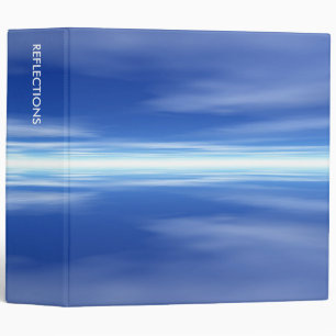 Blue Reflections (2in) 3 Ring Binder