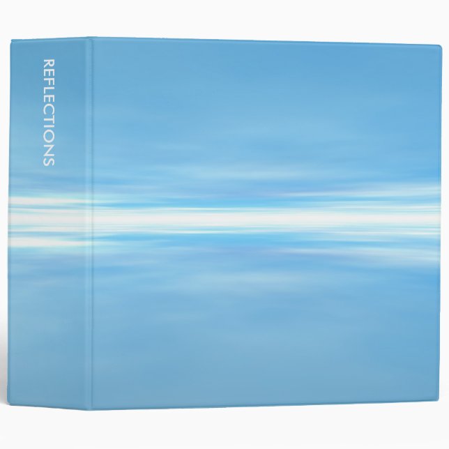 Blue Reflections (2in) Binder (Front/Spine)