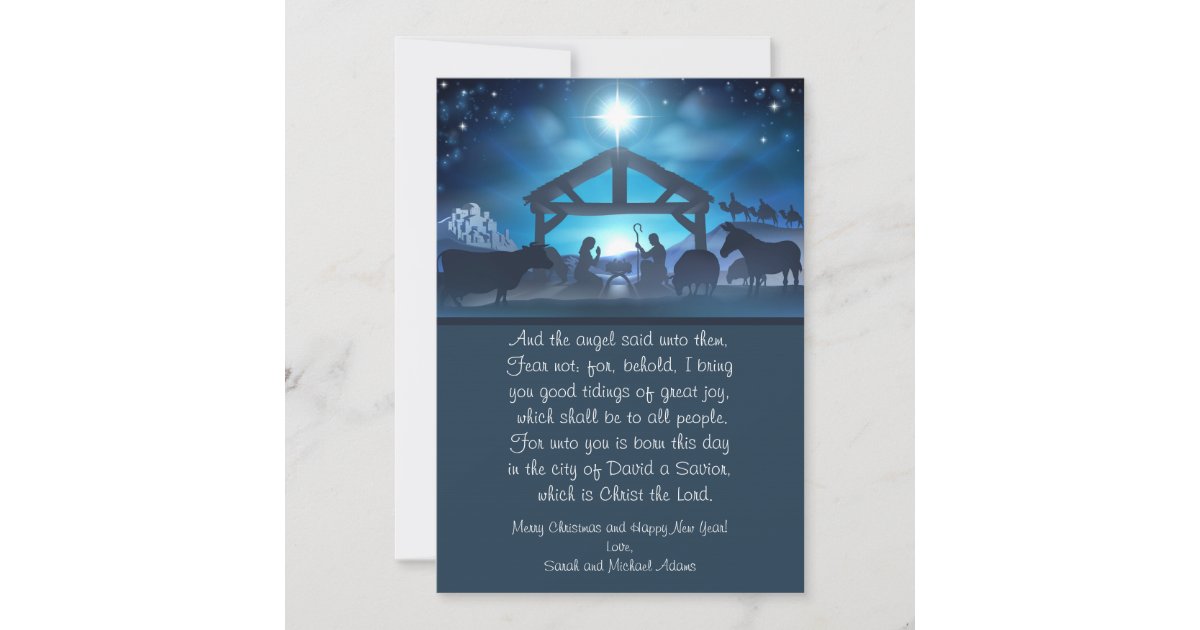 blue-religious-nativity-5x7-christmas-card-zazzle