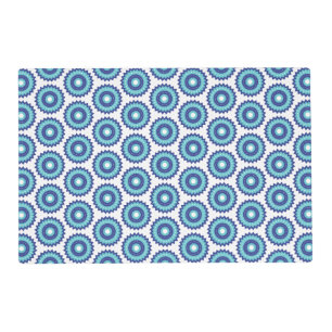 Blue Retro Placemat