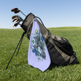 BLUE REVERIE GOLF TOWEL