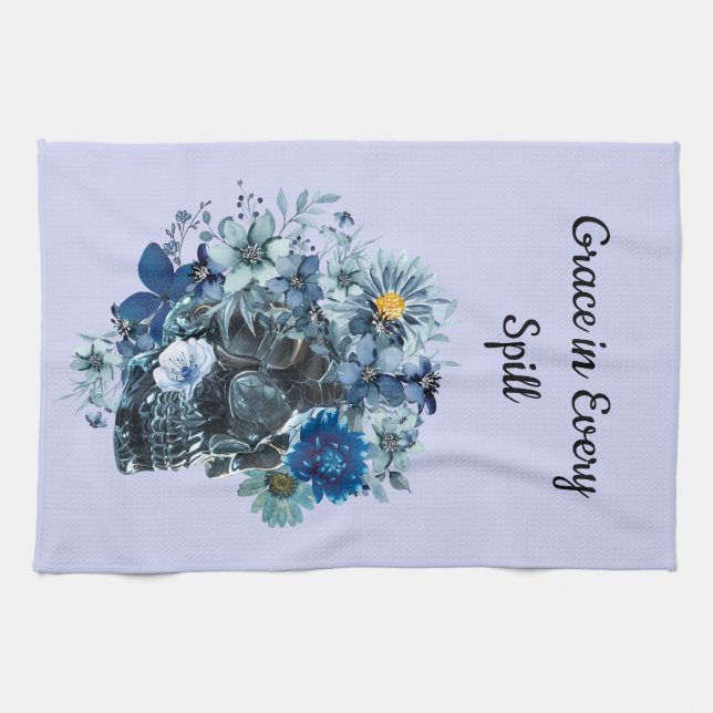 BLUE REVERIE KITCHEN TOWEL (Horizontal)