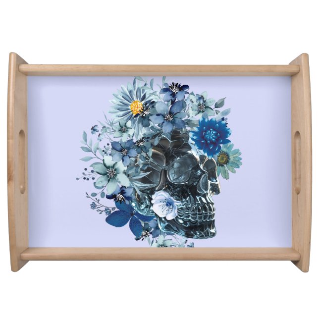 BLUE REVERIE SERVING TRAY (Front)