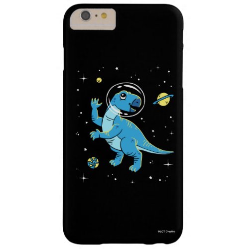 Blue Rhabdodon Dinos In Space Barely There iPhone 6 Plus Case