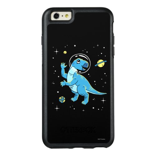 Blue Rhabdodon Dinos In Space OtterBox iPhone 66s Plus Case