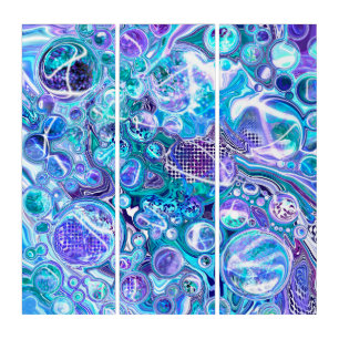 Blue Rhapsody   Abstract Art