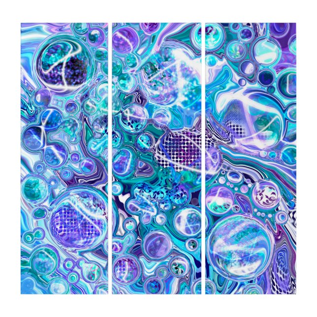 Blue Rhapsody | Abstract Art (Front)