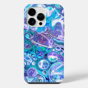Blue Rhapsody   Abstract Art iPhone 14 Pro Max Case